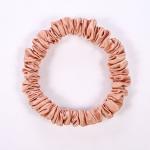 Woman Girls Skinny Hair Scrunchies Silk Satin Small Ponytail No Damage Breakage