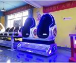 Guangzhou manufacturer vr 9d egg chair double players 19/21/43 inch screen