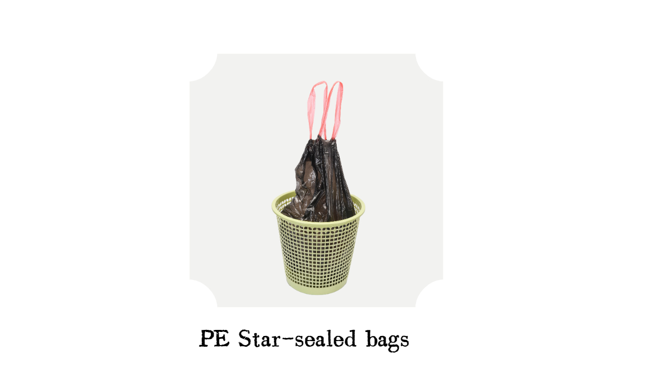Custom Disposable Small Medium Size PE Waste Bag for 5-100 mic Thickness Garbage