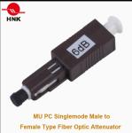 1310/1550nm Mu/PC Fiber Optic Attenuator -30dB Male to Female Wide Temperature