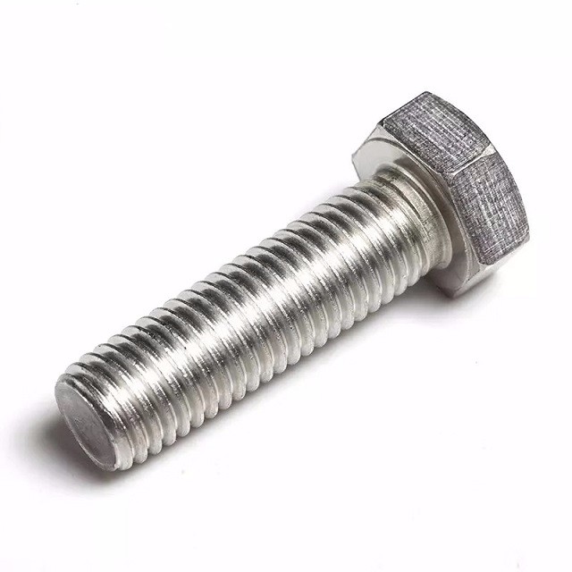 Plate M4-M48 DIN933/931 Stainless Steel Hex Bolts A2-70 A4-70 for Construction Projects