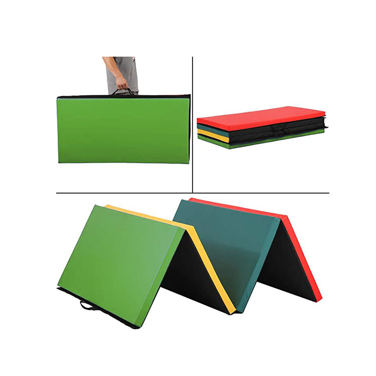 Folding Gymnastics Soft Portable Water Resistant Epe Stunt Landing Mats