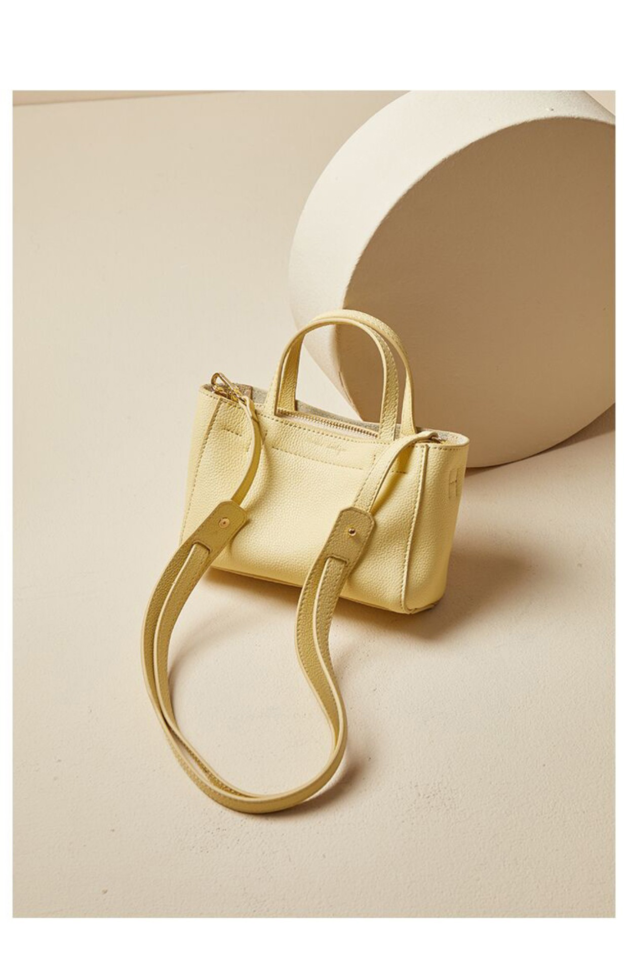 All Seasons Mini Tote in First Layer Cowhide Portable and Fashionable Handbag for Women