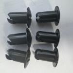 Universal Purpose 7/16"x.600" Black Quarter Turn Dzus Stud Aluminum Fastener for