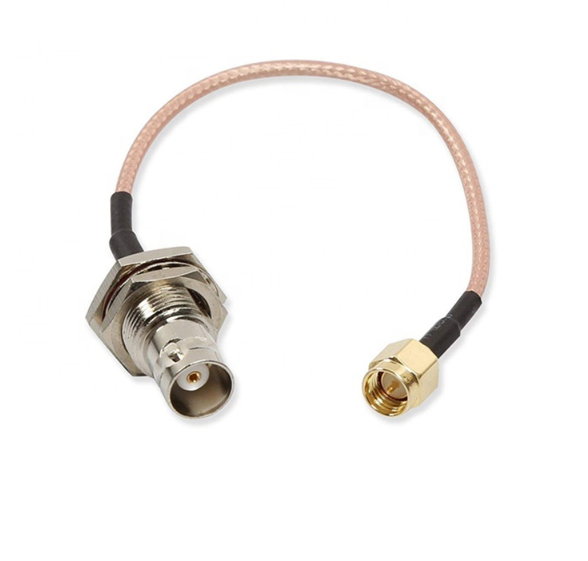 DIN Plug SMA BMA Female Male Radio Frequency Connector Coxial Cable Assembly