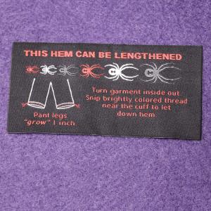 Wholesale Sew In Fabric Name Tags Cotton Satin For Clothing Apparel Tags from china suppliers