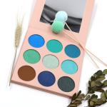 Pearlescent 9 Color Matte Cream Eyeshadow Vegan 130g Long Lasting