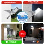 Robust Integrated Solar Street Light 100W 200W Outdoor Solar Powered Street