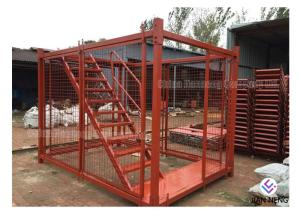Wholesale Customized Seal / Box Type Steel Ladder Cage Q235 Steel For Foundation Trench from china suppliers