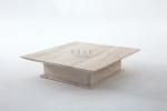 Contemporary Square Modern Marble Coffee Table