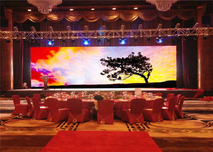 Professional P6mm Indoor LED Display Video Wall LED Screen 576*576mm Cabinet