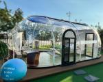 Modern Style Star Room Glamping Dome Prefab Cabin House and Restaurant for Sale