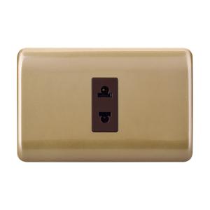 Wholesale Electric 1 Gang Socket South American Standard Good Electrical Conductivity from china suppliers