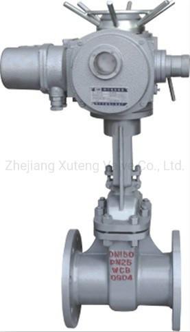Flange Connection Form Electric Carbon Steel Gate Valve Z940H for Chemical