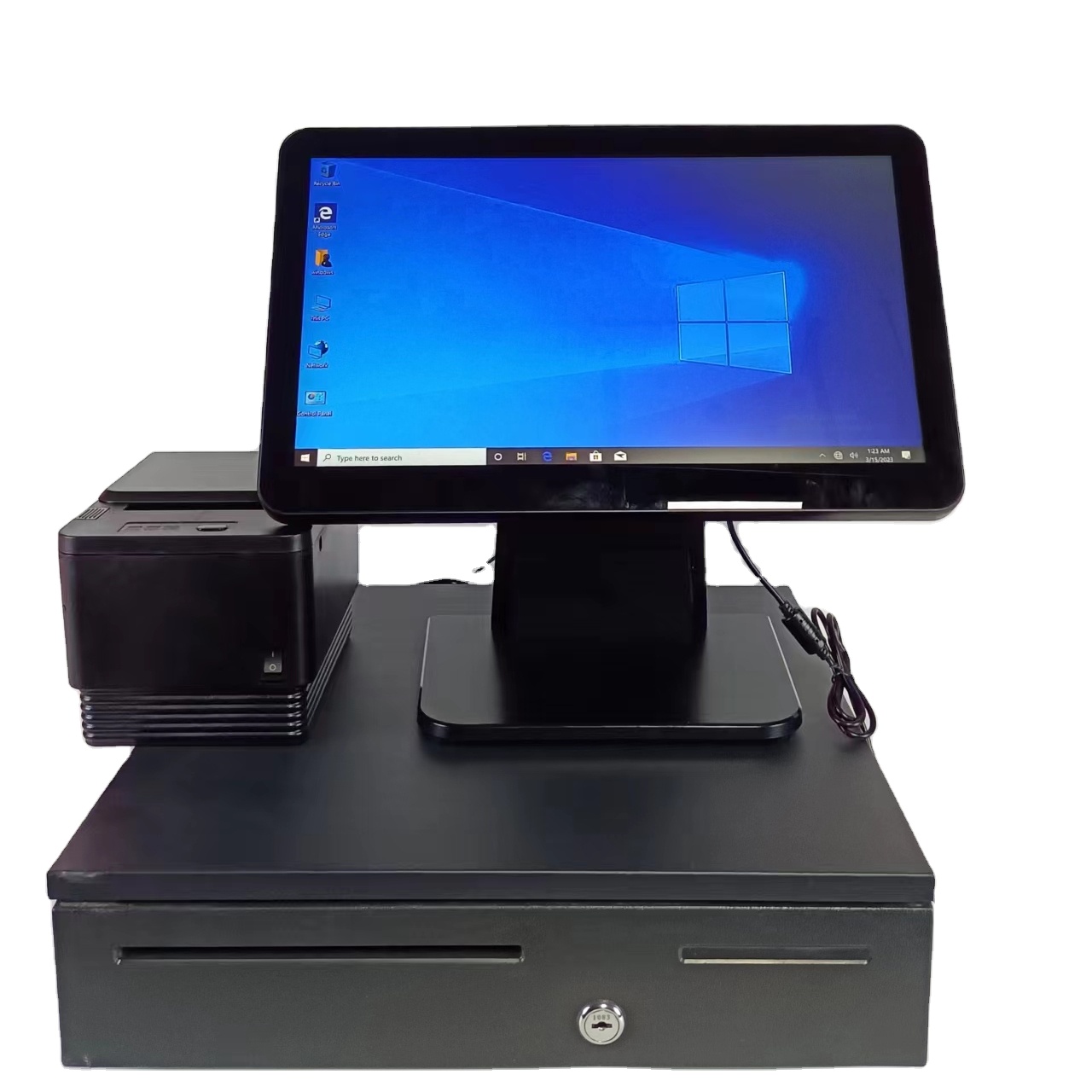 Convenient 15.6 inch POS System with Optional NFC Reader and 4G/8G/16GB DDR3/4 Memory