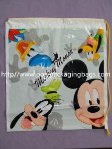 Wholesale OEM ODM Printed Plastic Drawstring Backpack Bags For Gift Packaging from china suppliers