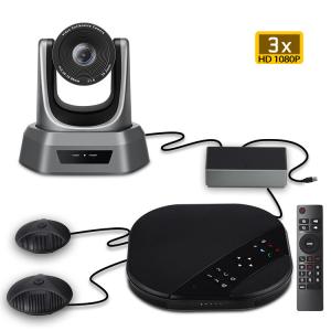 Wholesale 1080P HD Definition 3X PTZ Video Conference Kits 2.1 Megapixel from china suppliers
