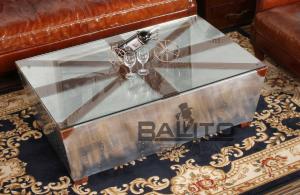 Wholesale classical antique aluminium coffee table furniture from china suppliers