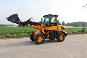 Wholesale Yellow 1600kg Articulating Wheel Loader Mini Compact Construction Equipment from china suppliers