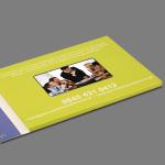 Advertising Flip Book Video 7 Inch Tft Lcd Video Brochure 300mah-1500mah Battery