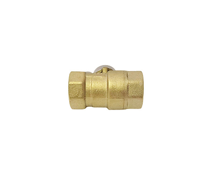 1/2 Npt Thread Brass Ball Vlave With Nickle Plated Handle