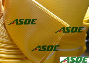 Wholesale PVC Lay Flat Industrial Water Hose Through The Weave 8 Inch One Piece Abrasion Resistance from china suppliers
