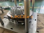 4 cavities Steel CR12 Foil Food Pan Mould Punching Type