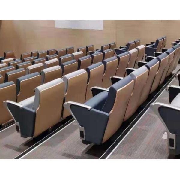 Commercial-Grade Theater Seating with Ergonomic Design and Customizable Options for Space-Saving Auditoriums