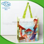 30cmPP Reusable Shopping Tote Bag Red Wine Gift Bags Reusable Tote Bags With