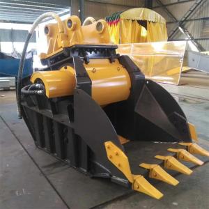 Wholesale Durable Excavator Crusher Bucket 0.74M3 for 18 - 26 Tons from china suppliers