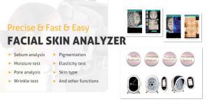 Wholesale White Smart Facial Skin Analyzer High Resolution Camera 10.6Kg GW from china suppliers