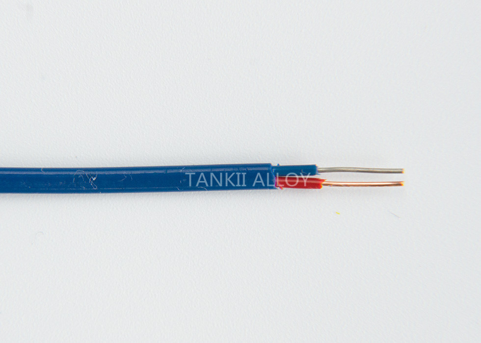 Copper / Constantan Type T Thermocouple Extension Wire With Fiberglass PVC PTFE Insulation