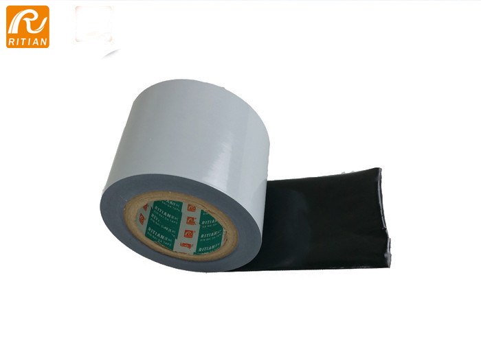 Low Tack Polyethylene Protective Film Solvent Based Adhesive For Smooth PVC Extrusions