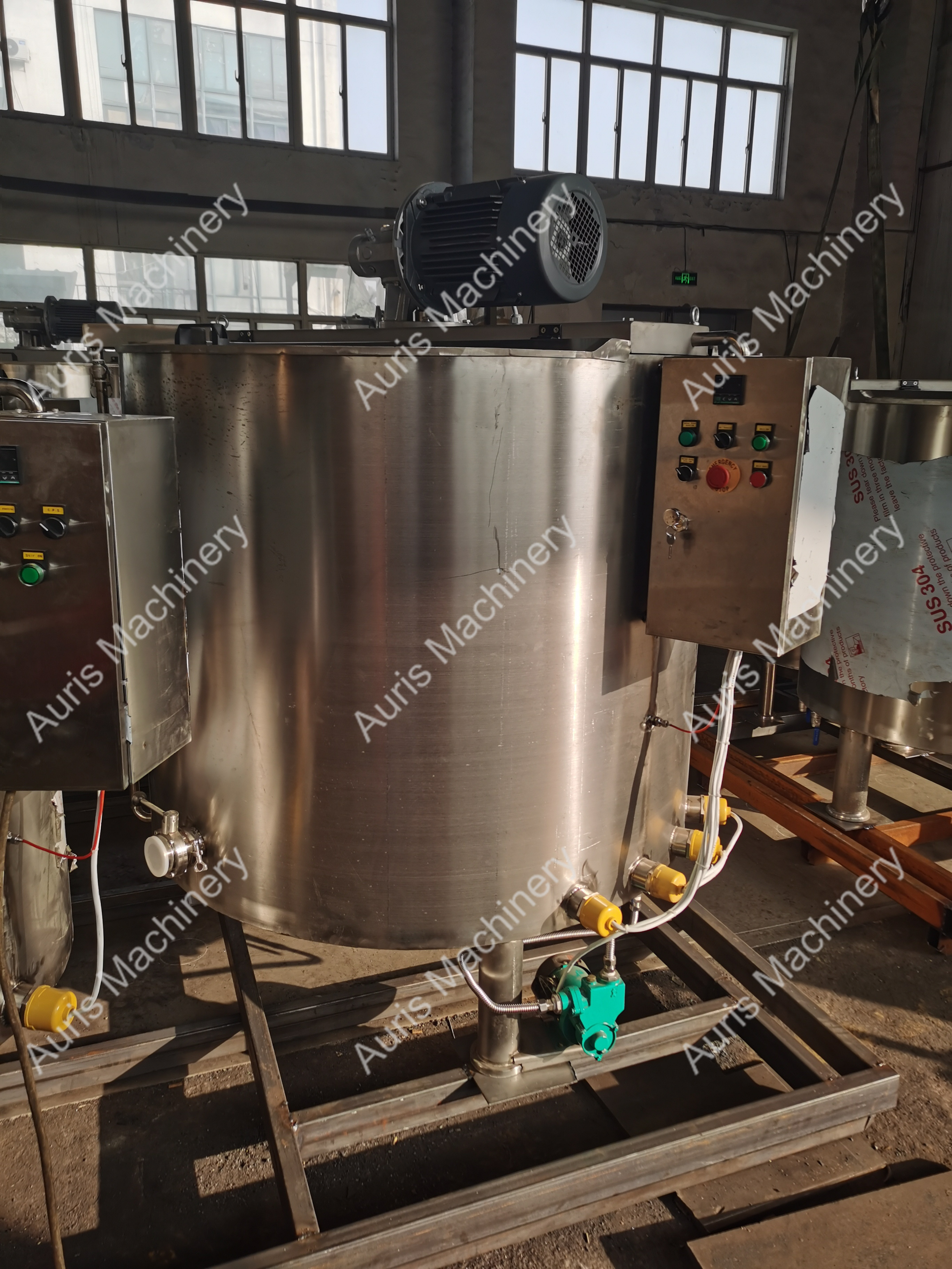 500L Chocolate Melting Tank Melanger Chocolate Making Machine Resting Stock