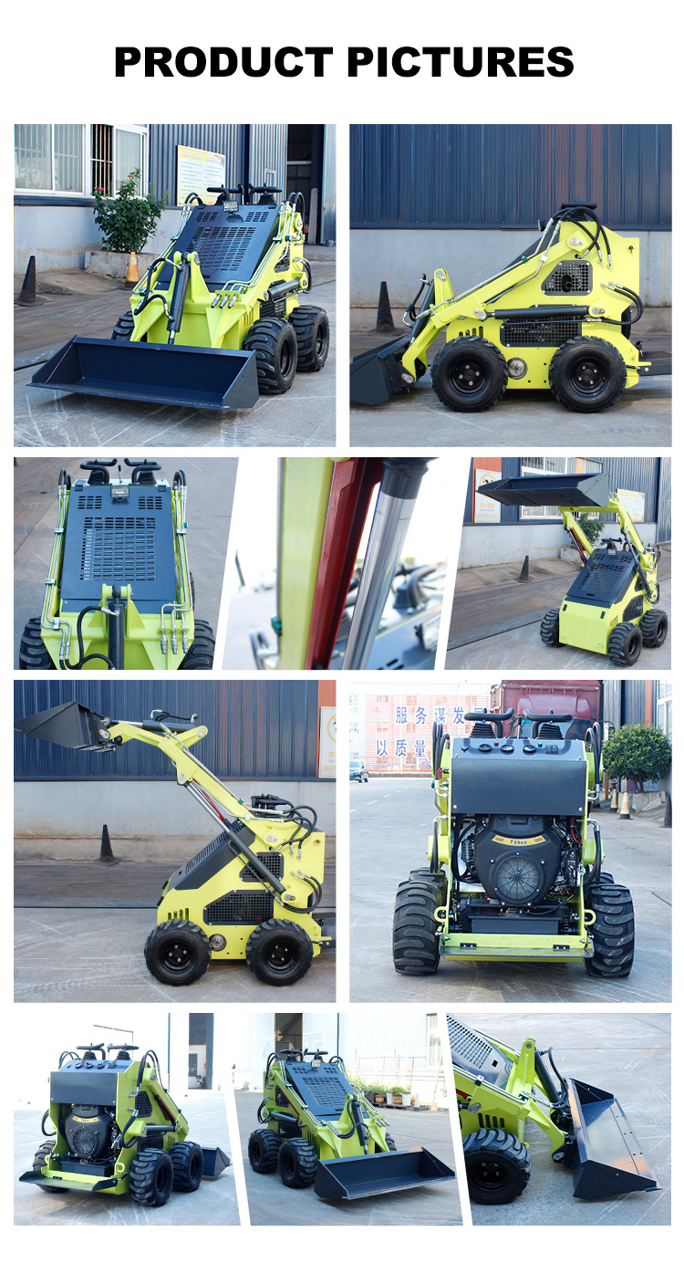 Retail-Ready Shandong Skid Steer Loader with Electric Start and CE EPA Certification