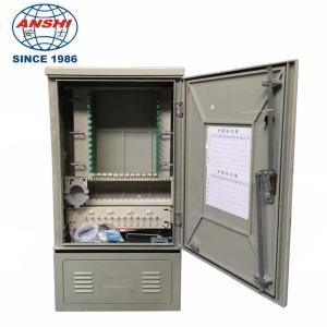 Wholesale Outdoor 576 Cores Optical Fiber Cross Connect Cabinet SMC Fiber Optic Junction Box from china suppliers
