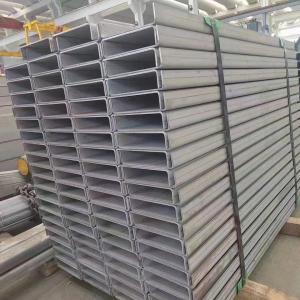 Wholesale C Channel SS316L 200X75X10 ASTM A276 TP316L Stainless Steel U Channel Bar from china suppliers