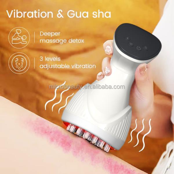 EMS Electric Body Massage Instrument Microcurrent Red Light Slimming Beauty Machine