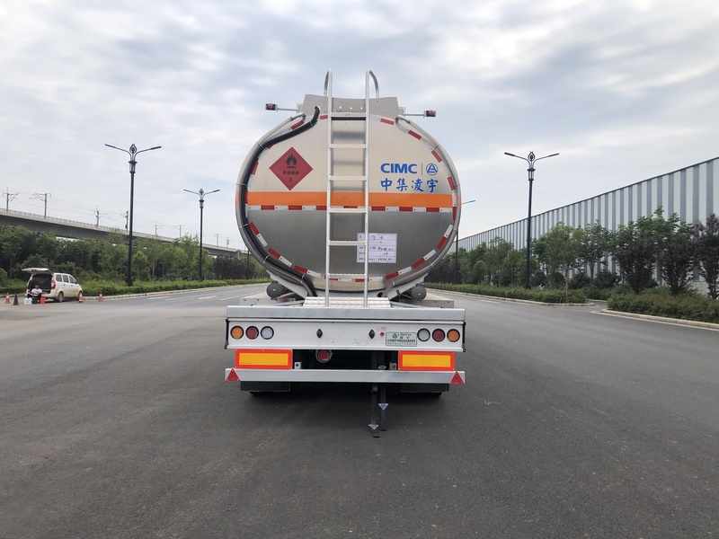 3 Axle 44m3 Liquid Petrol Aviation Kerosene Jet Fuel Transport Semi Trailer Tanker