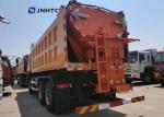 Road Sweeper Snow Plow Pickup Truck Sinotruk Howo 371hp 300L