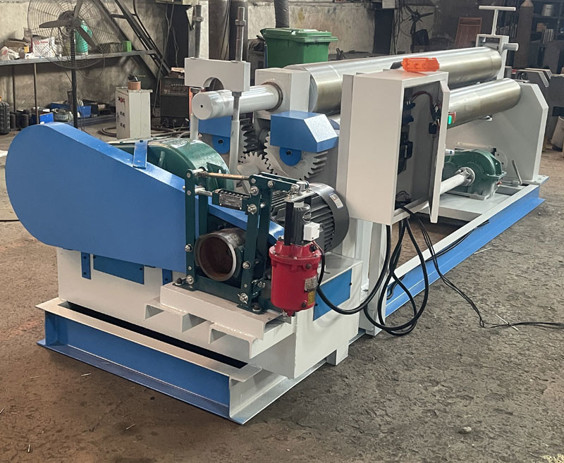 Electric 10 Mm Thickness 3 Roller Bending Machine 2500mm