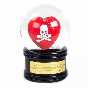 Wholesale Red Heart Shape 8cm Promotional Snow Globe from china suppliers
