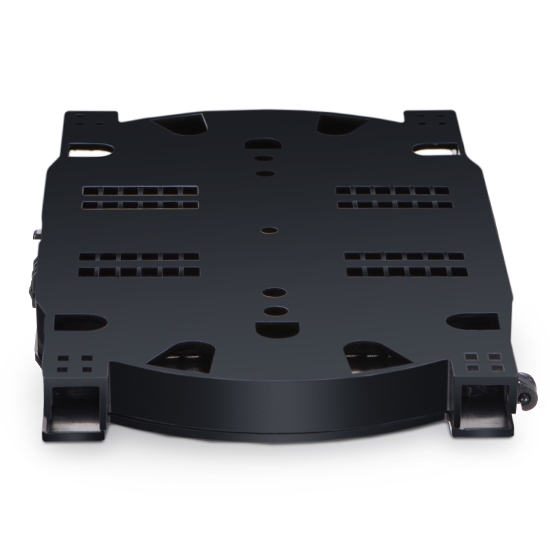 Fiber Optic Cabinet Termination Box 24 Core Outdoor ABS Material Splice Tray Ribbon Fiber
