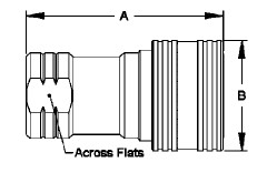 ISO 7241 A 3/8'' Stainless Steel Quick Connect Fittings