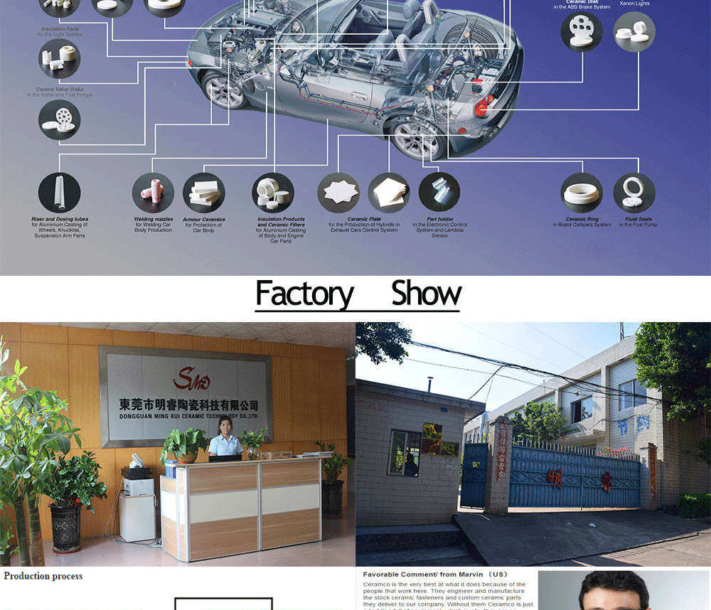 High Temperature Refractory Machining Ceramic Parts Automated Production Lines