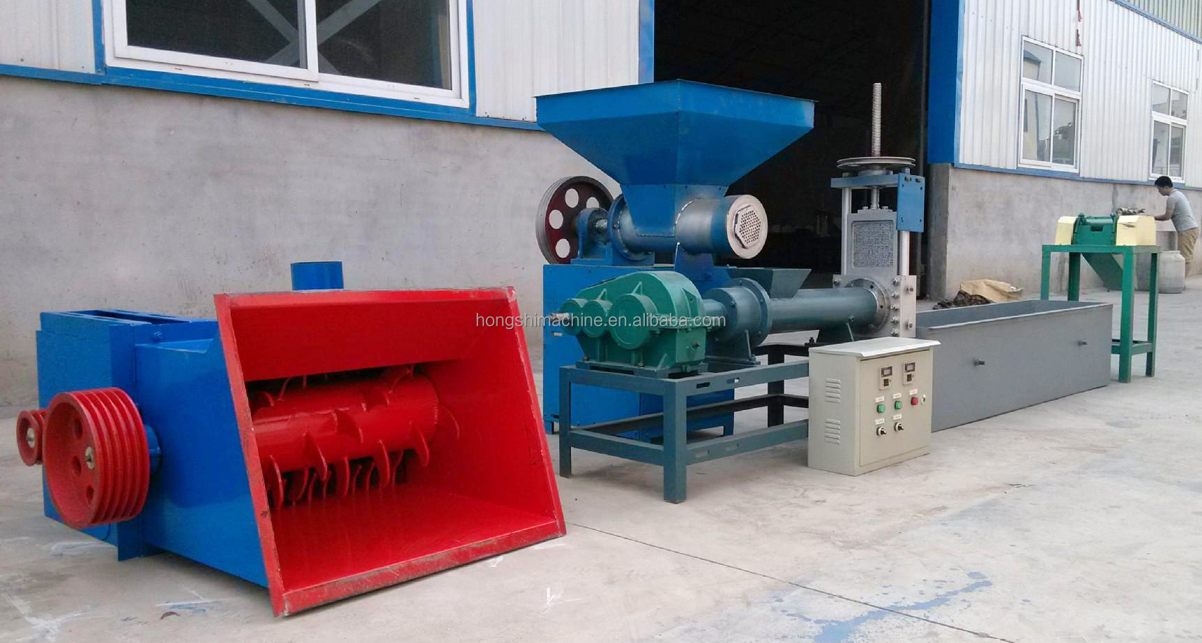 Epe Waste Plastic Foam Granulator Machine , Eps Styrofoam Pelleting Thermoforming Machine