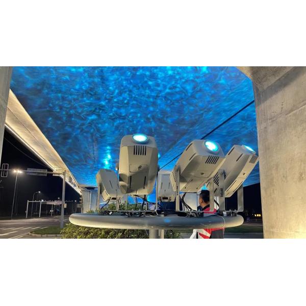 35° Beam Angle 100W LED Architectural Lighting Waterwave Effect Projector