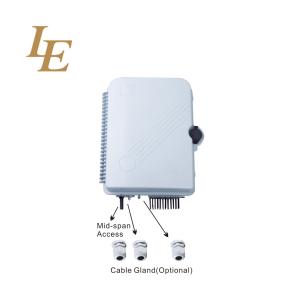 Wholesale 4 - 48 Way ABS Fiber Optic Distribution Box Durable For Outdoor Indoor from china suppliers