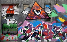 Fast Drying Acrylic Art Graffiti Spray Paints 400ml Female Valve and Low / High Pressure