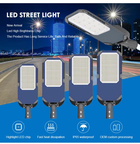 Eco-Friendly DIA-Casting Aluminum High Power LED Street Light 50w/100w/150w/200w